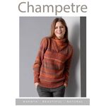 CY051 - 10 ply Shawl Collar Sweater in Plassard Champetre 