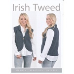 Irish Tweed Women's Blueberry Vest CY066