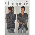 CY069 - 10 ply Throw Over Cardigan in Plassard Champetre 