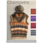 CY128 - 10 ply Cable Vest in Plassard Champetre 