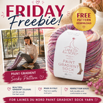 Free Pattern Download – Paint Gradient Socks
