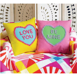 Free - Be Mine Heart Cushion – Free Quilting Pattern