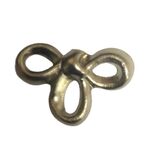 Charm - Flourish Silver
