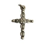 Charm - Cross Silver