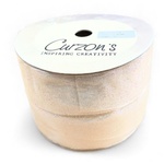 29mm Glitter Velvet Ribbon - Cream