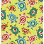 Fat Quarters - Culture Club - Painted Turtles - DCX9798-Grass