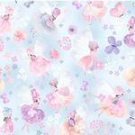 Fat Quarters - My Heart Flutters - DDC9978-BLUE-D Flutter Fairies
