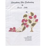 Strawberry Shoe Embroidery Pattern