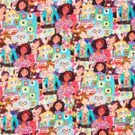 Quilt Retreat - Ladies Black Multi DP25148-99