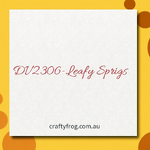 Fabric - Devonstone Selfies DV3206 Leafy Sprigs