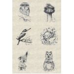 Australiana Linen Panel - Natalie Jane Parker - 
