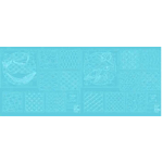 Ocean Sashiko Panels – Blue Lagoon