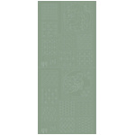 Fabric - Sashiko Panel Sage Koalas, Kangaroos & Flora