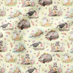 Fabric - Australian Fairy Friends DV5601 Cream