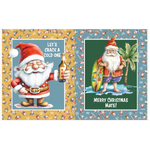 Fabric - Old Mate DV6365 - Santa Sack Panel