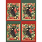 Jen Digital Christmas – Cockatoo Sack Panel DV6955