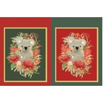Jen Digital Christmas ? Koala Sack Panel DV6956