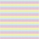 25mm 1/8 Dot White Rainbow