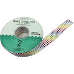 25mm 1/8 Dot White Rainbow