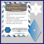 English Paper Piecing Template - 1 1/4" 60§ Diamonds - 75 Pieces
