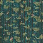 Forest Chatter - Forest Trees – Teal