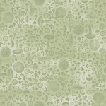 Fat Quarter - Forest Chatter – Mushrooms – Sage