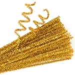 Chenille Sticks/Pipe Cleaners - 10pcs Gold