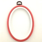 Flexi Hoop - Oval 8 x 10" Pink