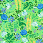 Fabric Piece - Faraway Florals RK2261834 Sage 35cm x 110cm