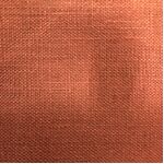 Fabric - 100% Linen Solid Colours -135cm wide - 184 Tangerine