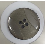Button - 20mm Brown
