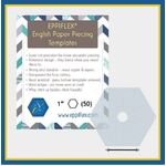 English Paper Piecing Template - 1" Hexagons - 50 Pieces