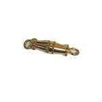 Findings - Barrel Clasp Gold 4mm