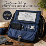 Jordana Paige Knitter’s Messenger Bag – Deluxe Organiser Edition