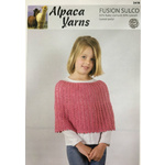 Fusion Sulco Crochet Girl's Poncho 2418