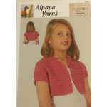 2427 - Fusion Sulco Girls Crochet Bolero