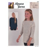 2428  - Fusion Sulco 3 Ply Eyelet Sweater 