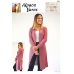 JS124 - Fusion Sulco 3 Ply Crochet Ladies Cardigan 2430