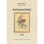 Red-Capped Robin HW203 Cross Stitch Chart
