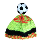 Infant's Knitted Soccer Beanie