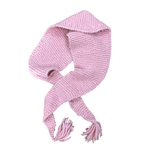 Knitted Scarf - Baby Brushed Alpaca - Pink