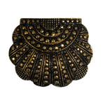 Bag Lady Bags - LPI Glass Pendant - Gold