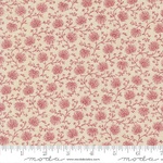 Joie de Vivre ? Cream Ditsy Tiny Red Florals (M13986 11)