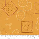 Fat Quarter - Milo ? Snacks & Crumbs (Honey)