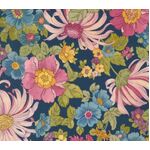Fabric - Chelsea Garden M3374012 Porcelain Navy