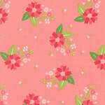 Fabric - Strawberry Lemonade M37671-12 Floral Carnation