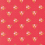 Fabric - Strawberry Lemonade M37672-14 Bouquet Floral Strawberry
