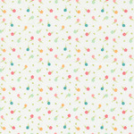 Fabric - Strawberry Lemonade M37674-11 Poppies Ditsy Cloud
