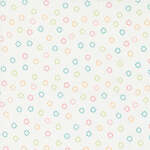 Fabric - Strawberry Lemonade M37677-11 Daisy Dots Cloud