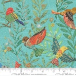Paper Hamlet - Birds Newspaper Aqua